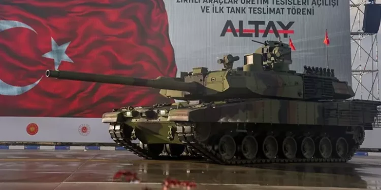 BMC Ankara Tesislerinde Tarihi An: ALTAY Tankı Seri Üretime Başladı